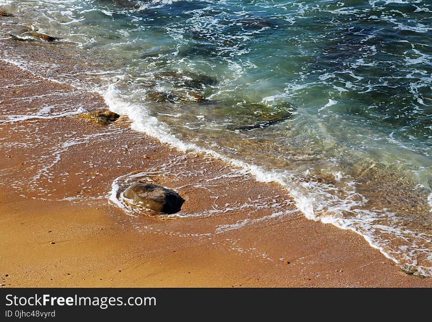 Time Lapse Photo of Sea Wave