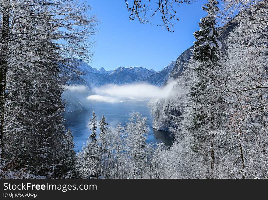 Photography of Mountain Range During Winter