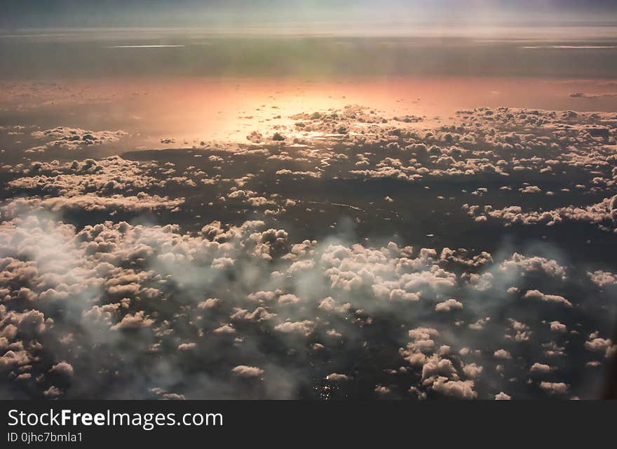 Scenic View of Sky During Dusk