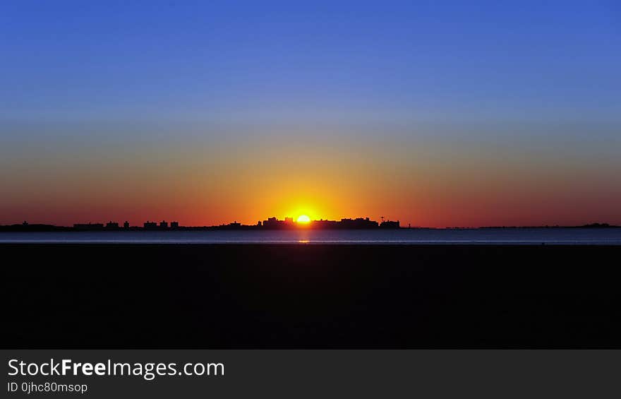 Scenic View of Sunset