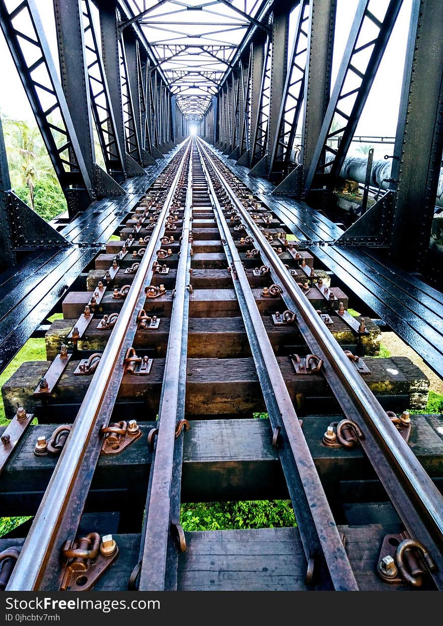 Black Metal Railway