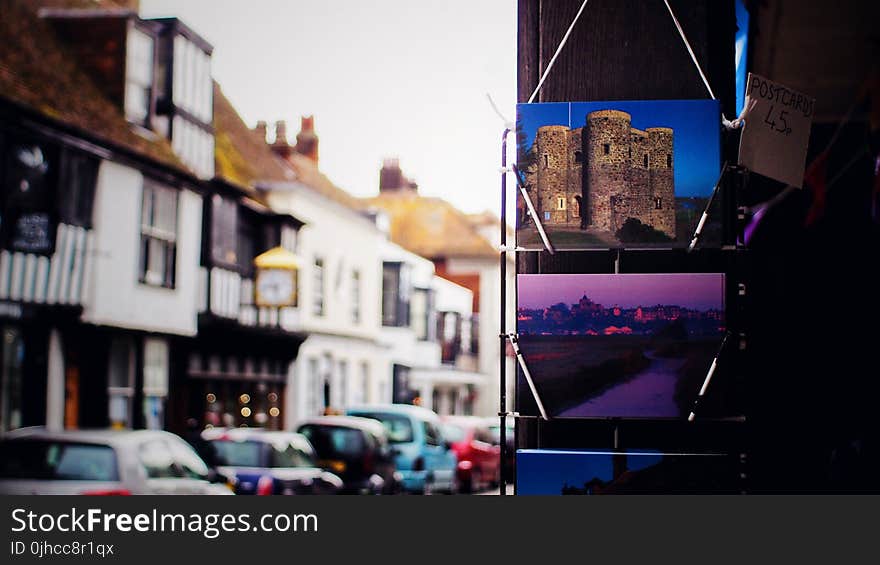 Gray Landmark Post Card