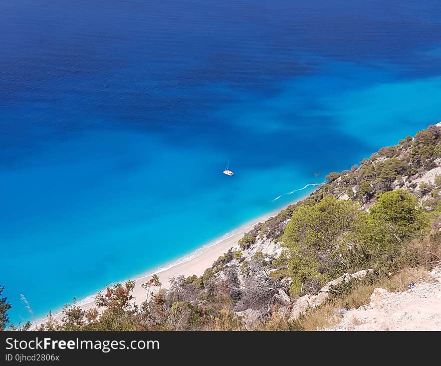 Aerial Photo Of Ocean