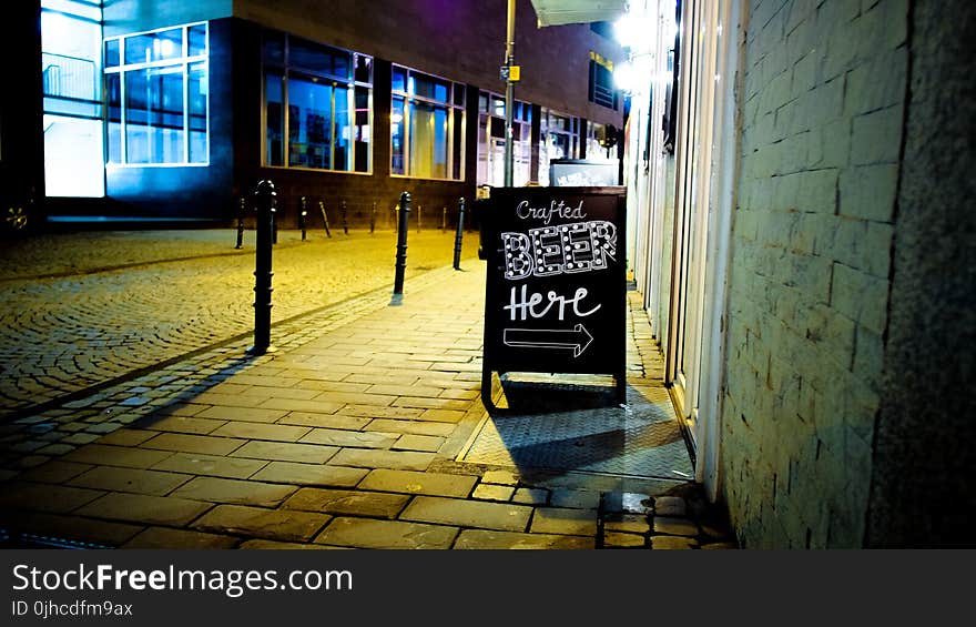 Beer Here Signage