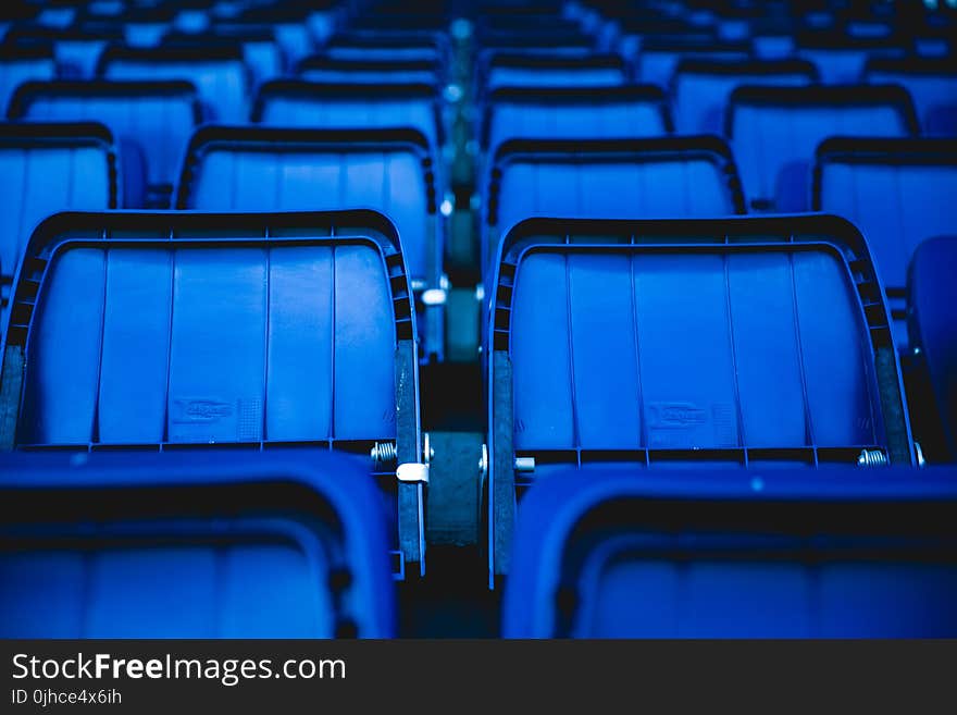 Blue Plastic Chairs