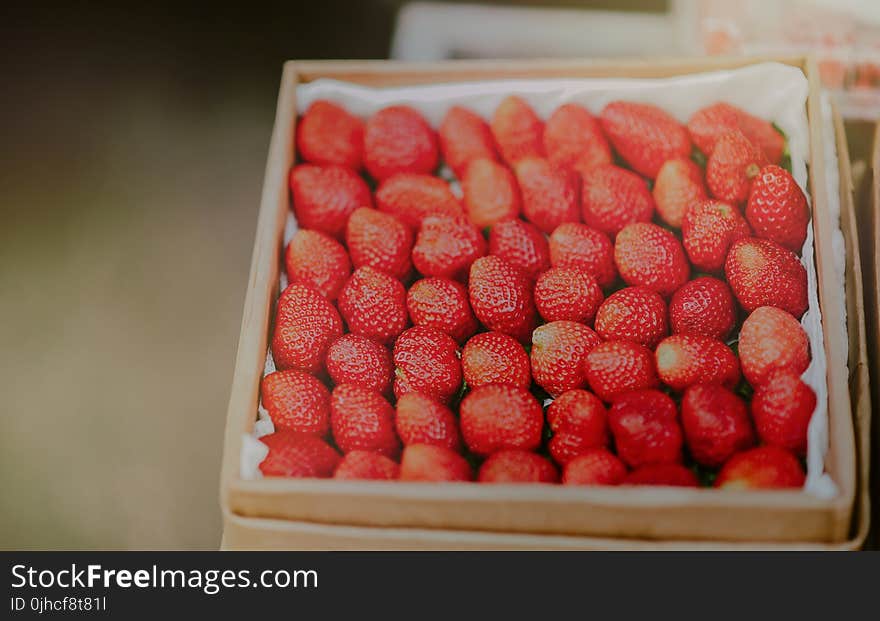 Close-Up Photography of Stawberries