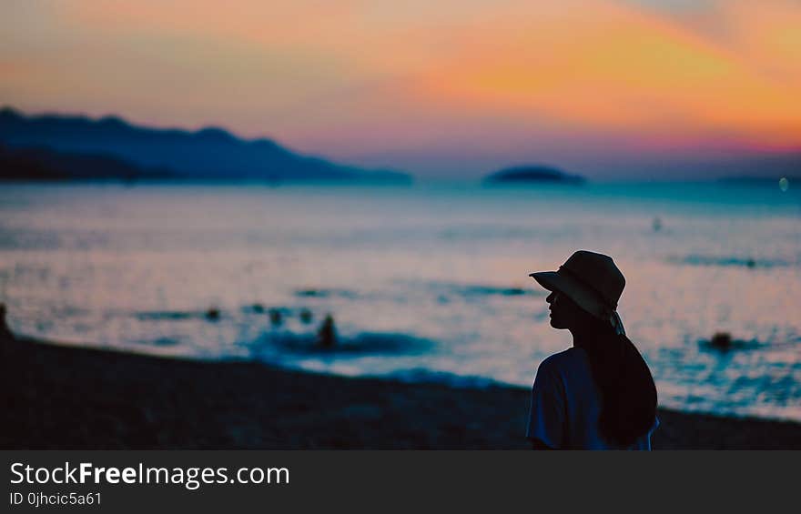 Photography of A Person During Dawn