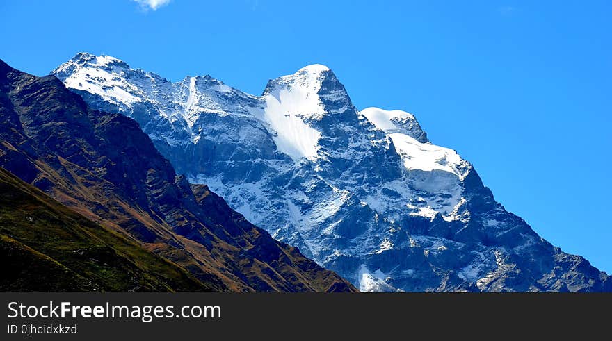 Snow Covered Mountain