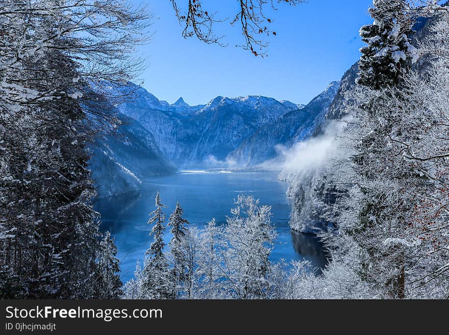 Photography of Mountain Range During Winter