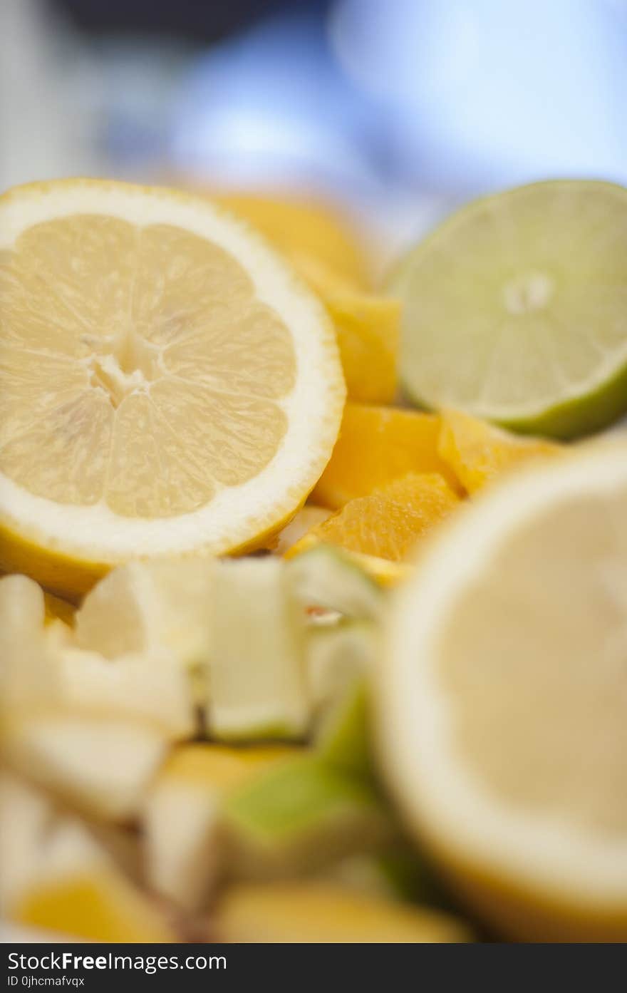 Sliced Orange Fruit