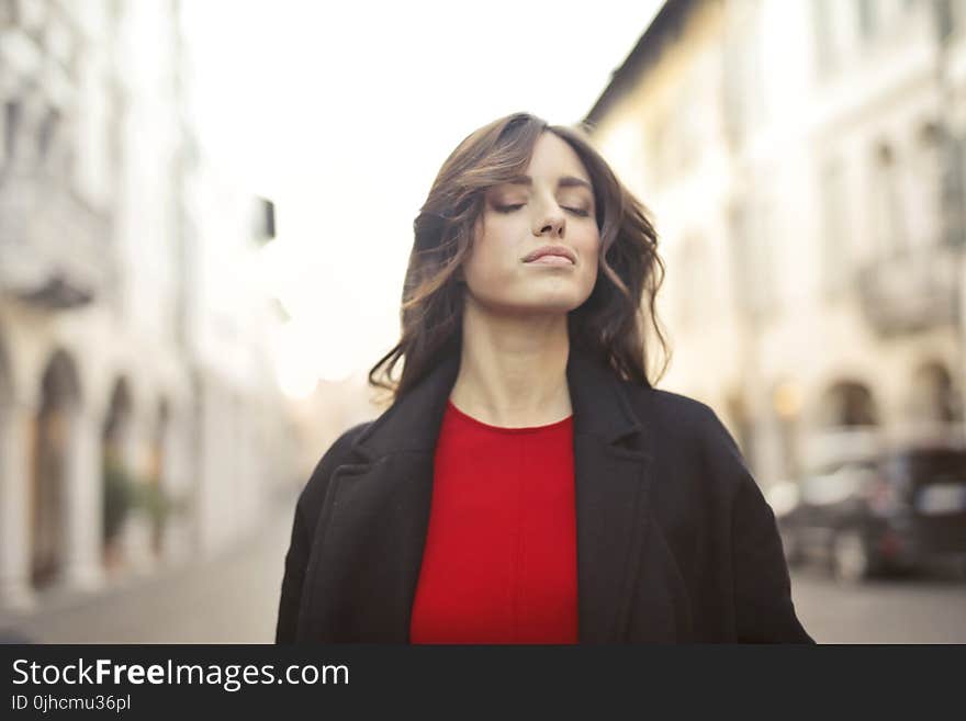 Photography of a Woman Wearing Black Blazer