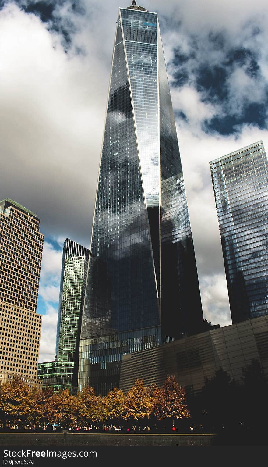 Gray and White High-rise Building