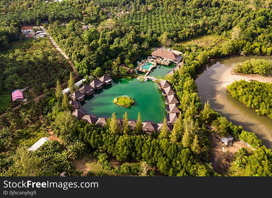 Bird&#x27;s Eye View of Resort