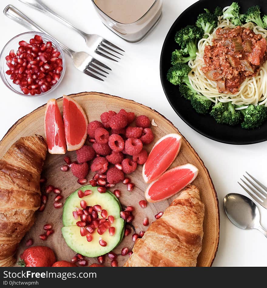 Assorted Dishes on Plate