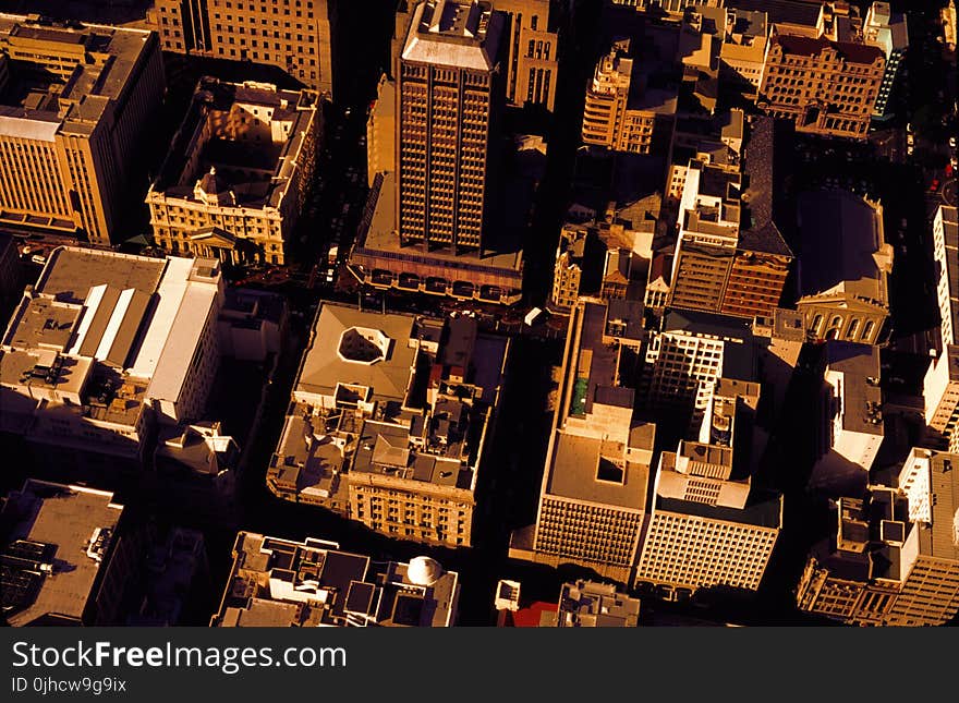 Aerial Photography of High Rise Buildings