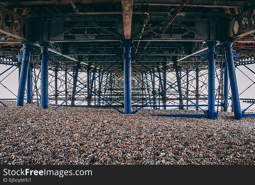 Blue Metal Fences