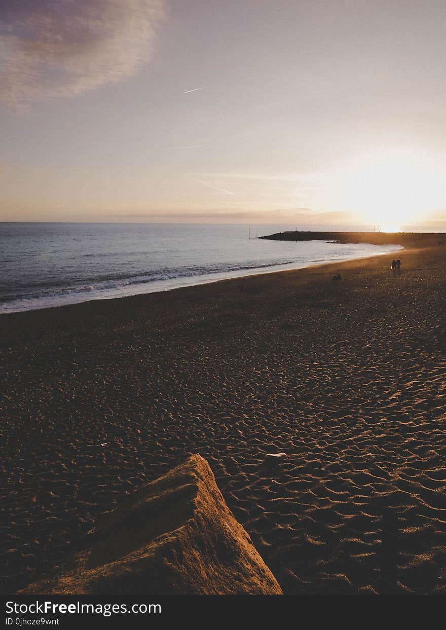 Seashore during Sunrise