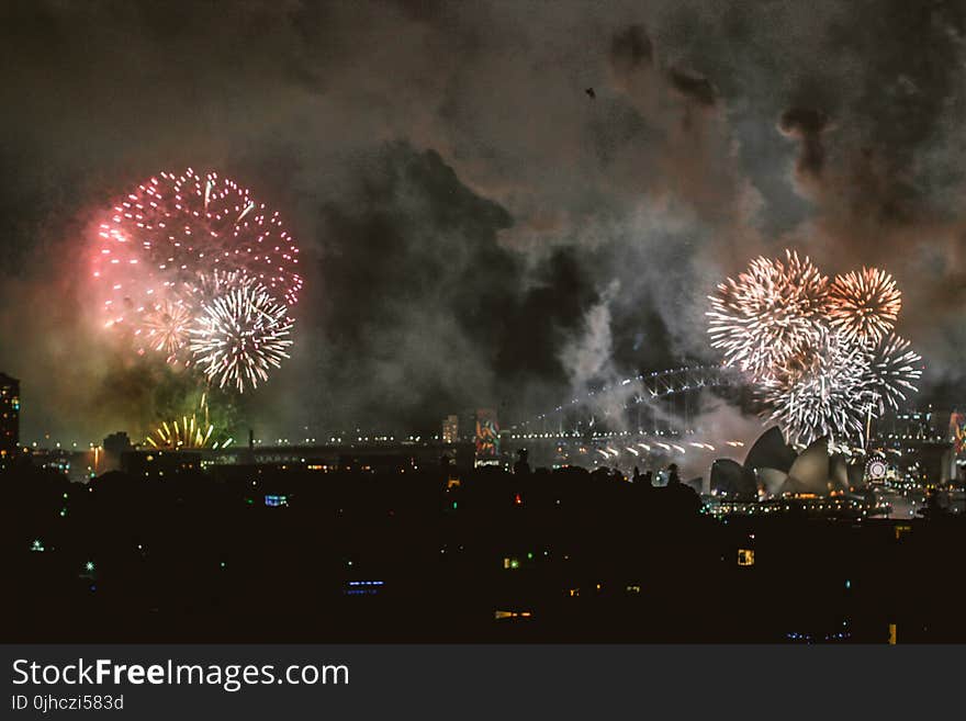 Fireworks Display at Sydney Opera House