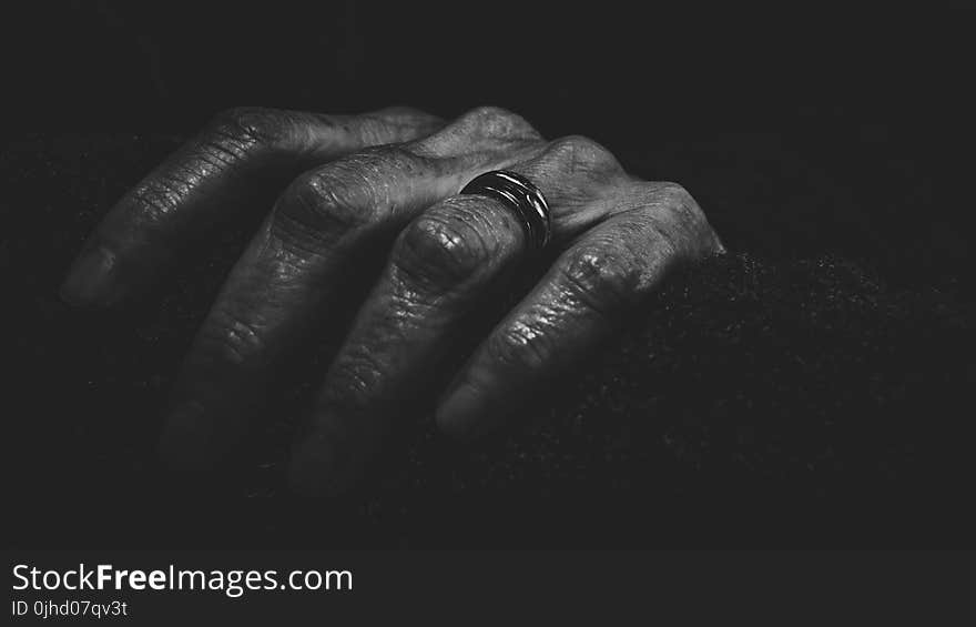 Close-Up Photography of a Hand With Ring