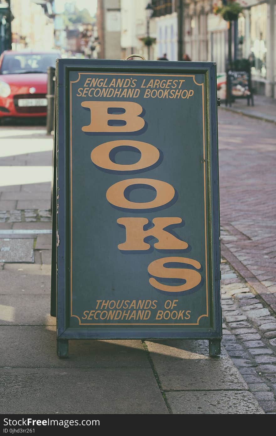 Books Signage