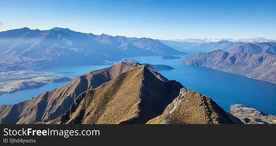 Aerial View Of Mountain