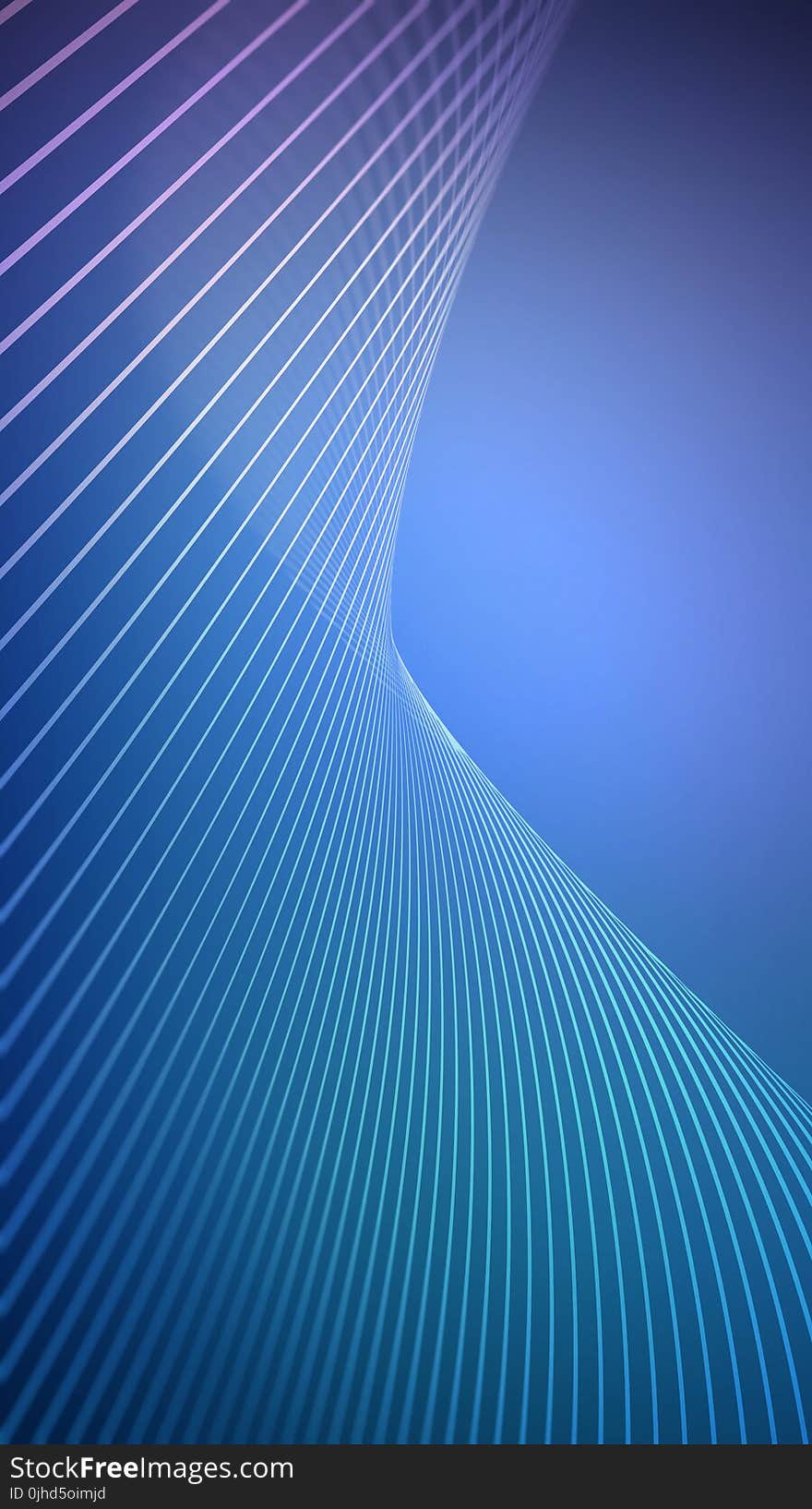 White and Blue Surface Illustration