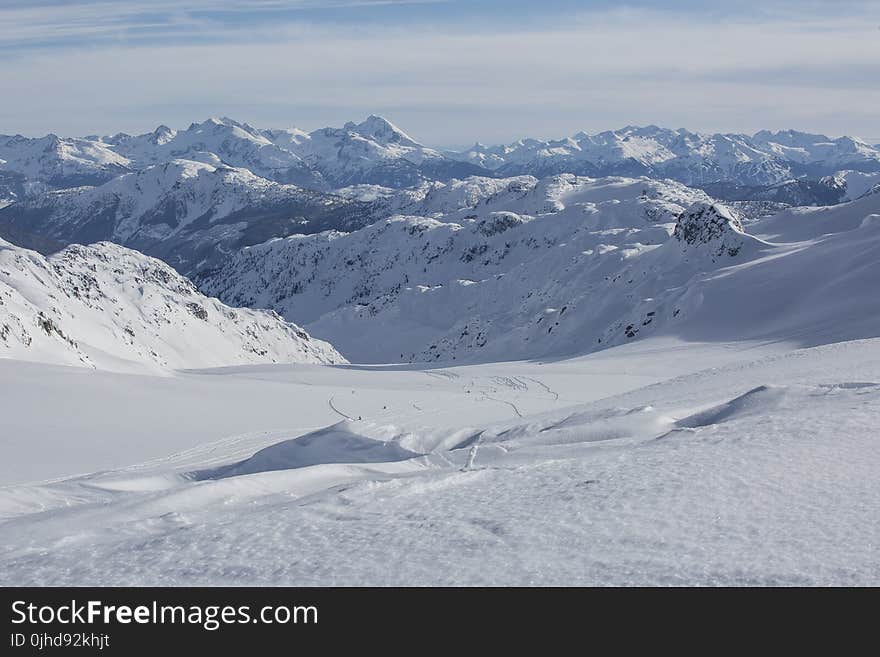 Mountains Covered With Snow