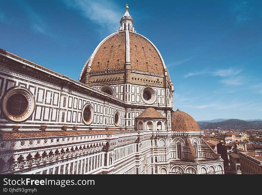 Architectural Photography of White and Brown Stone Cathedral