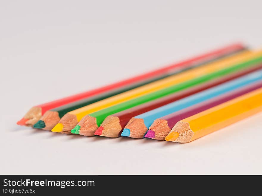 Assorted-colored Pencils