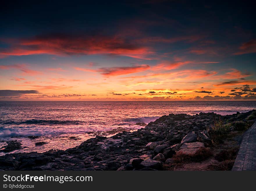 Scenic View of the Beach