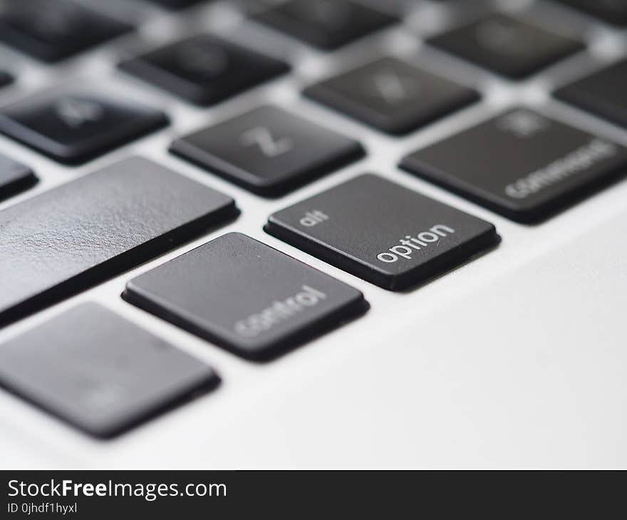 Close-Up Photography of Macbook Keyboard