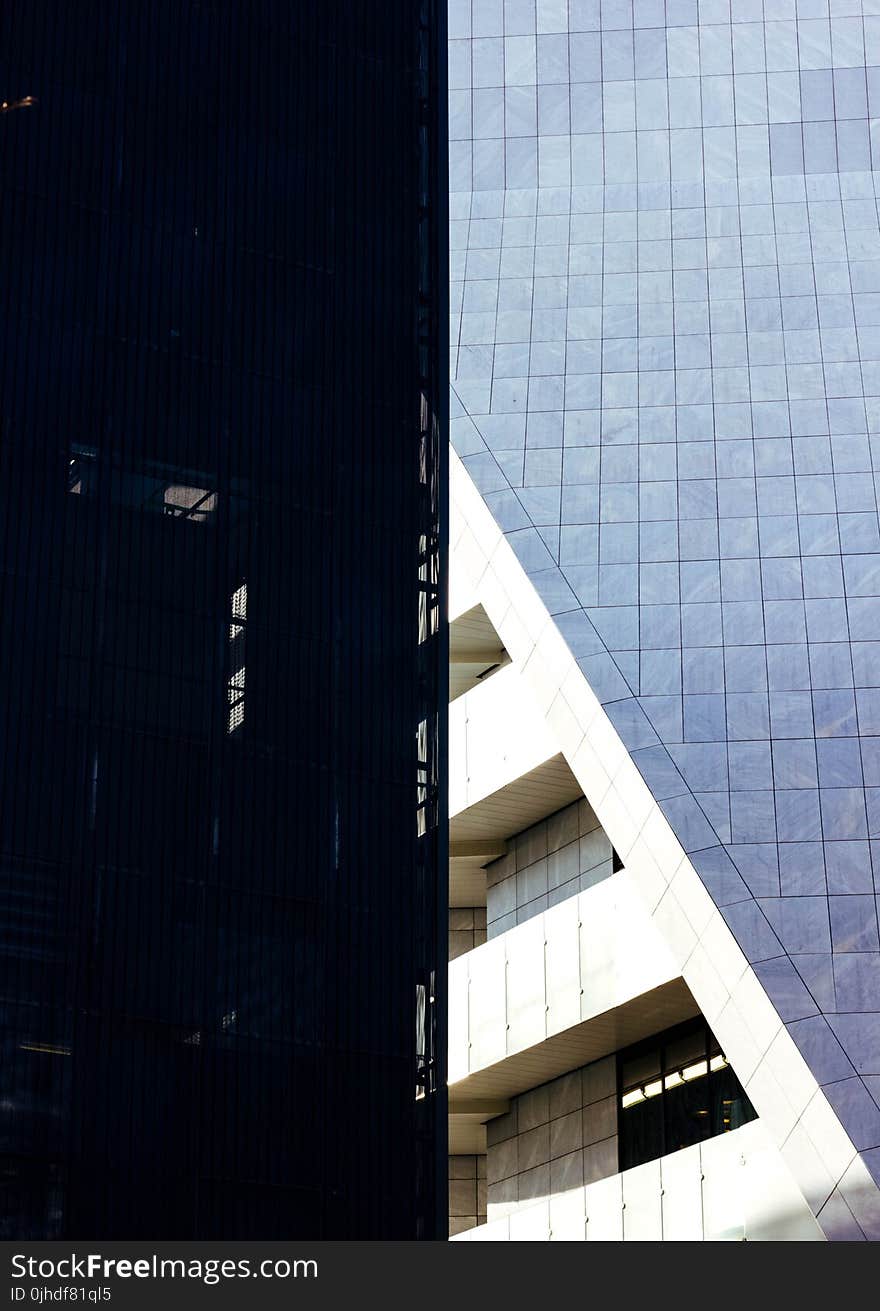 Low Angle Shot of Buildings