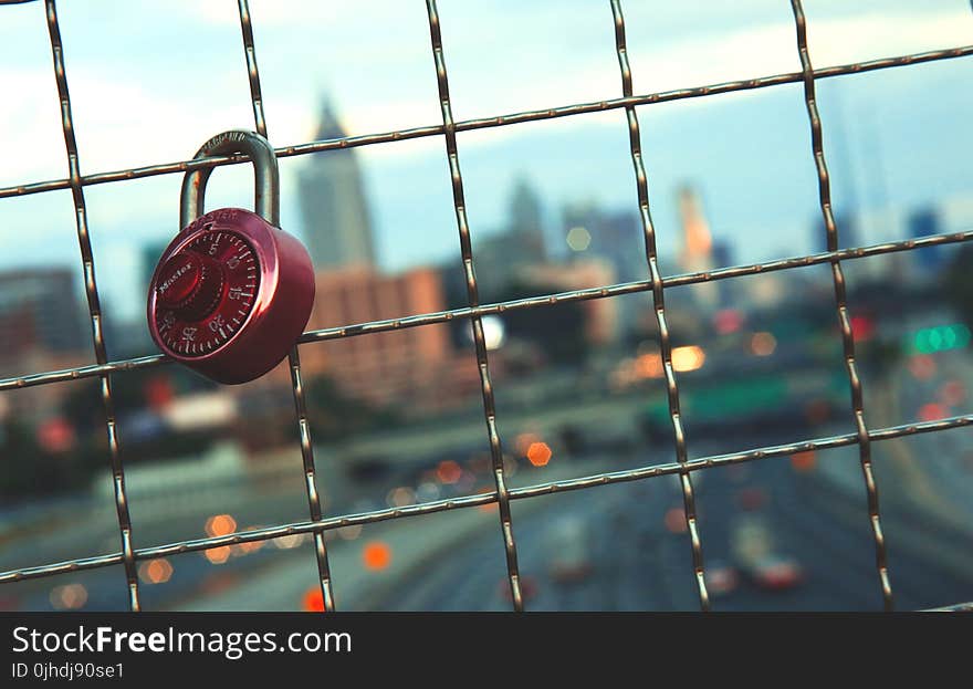 Key on Railings in Shallow Focus Lens