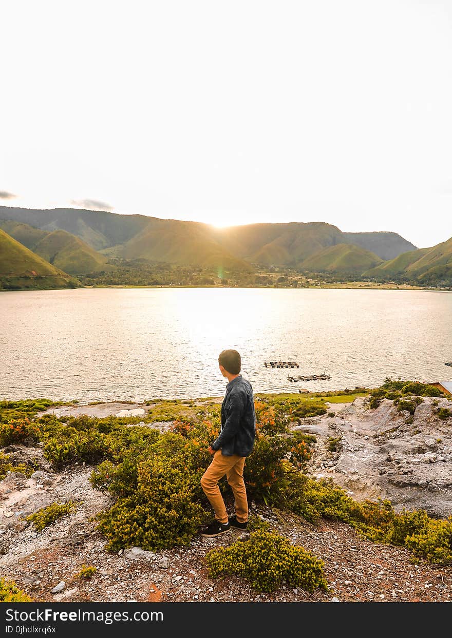 Person Near Body Of Water