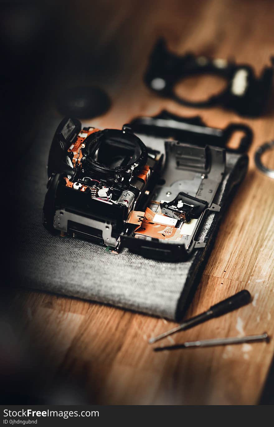 Photography of Broken Camera