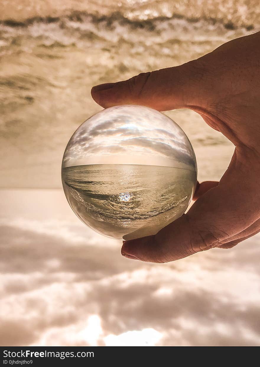 Shallow Focus Photo Of Glass Ball