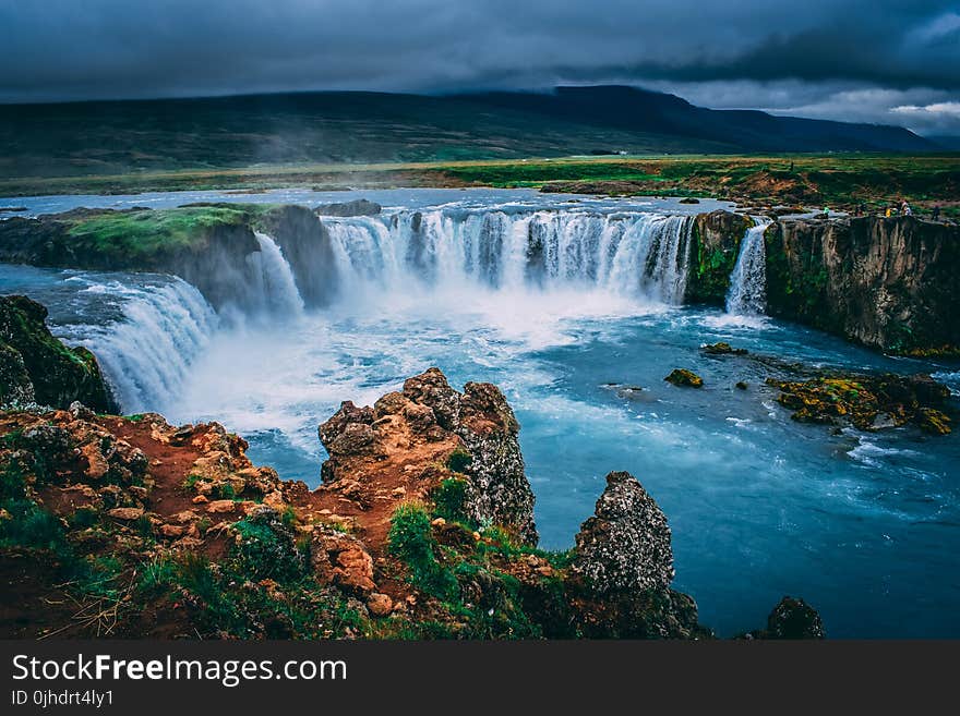 Flowing Waterfalls