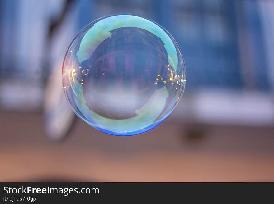 Focused Photo of Bubble