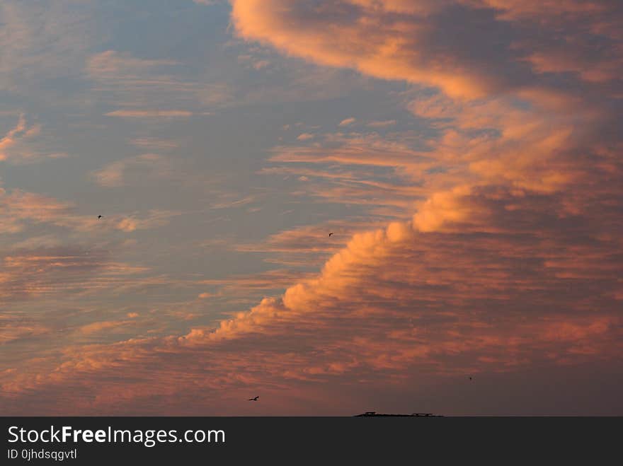 Scenic View of Sky During Dusk