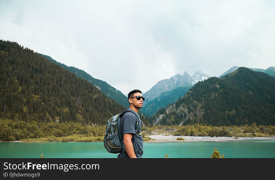 Man Looking at the Horizon