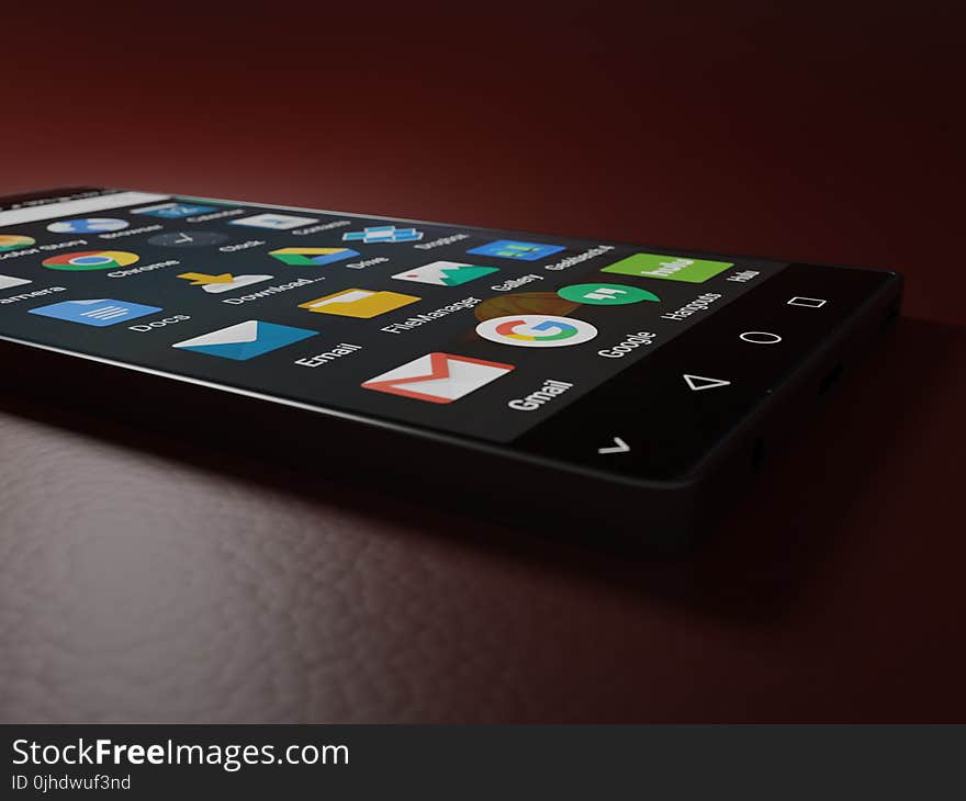 Black Android Smartphone