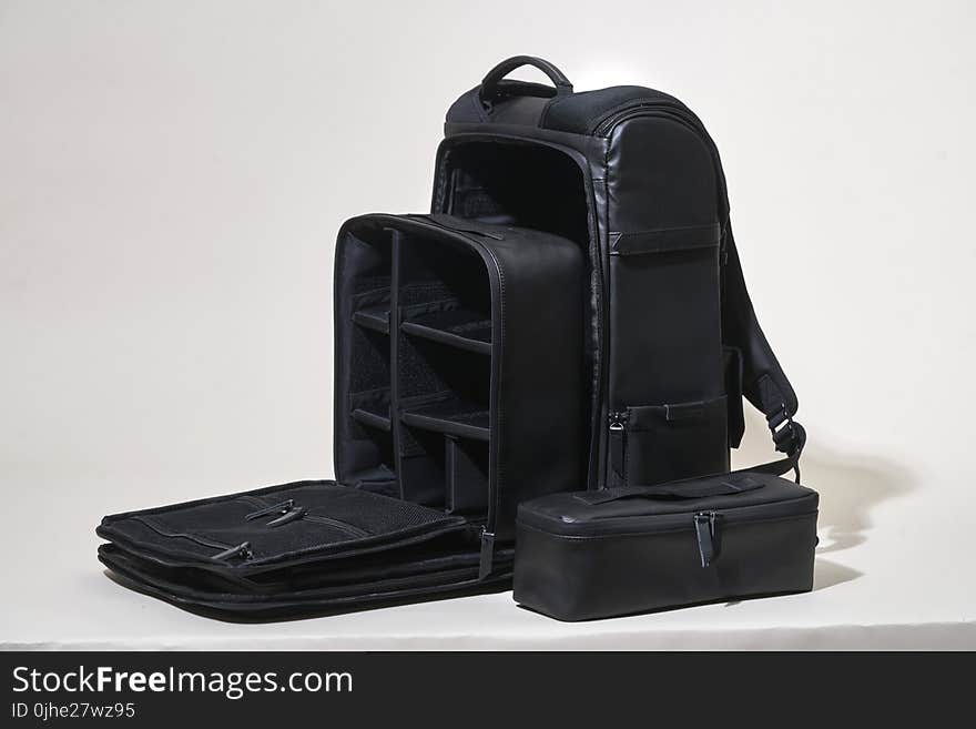 Black Organizer Bag Set