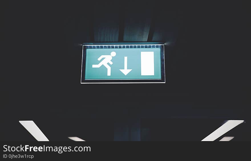 Lighted Running Signage