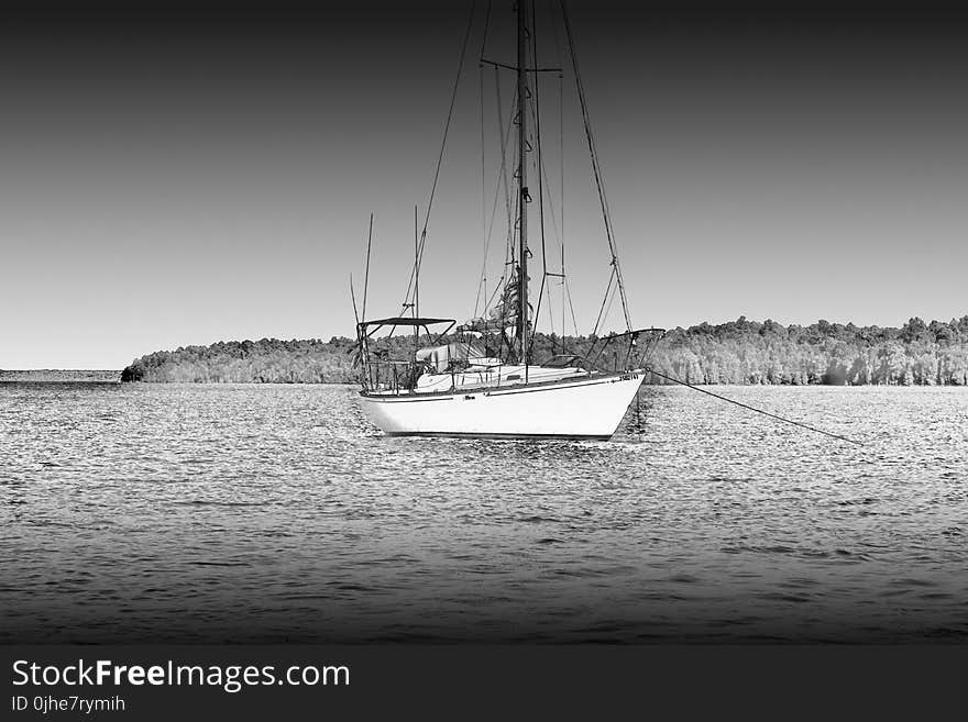 Grayscale Photography Of Boat