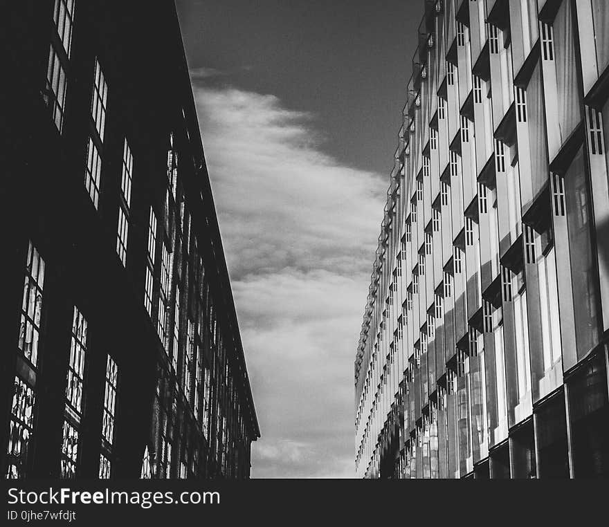 Gray Concrete Building Above Sky