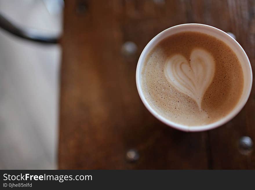 Close-up Photography of Cappucino