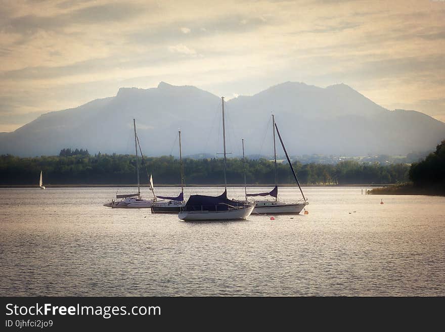 Loch, Water, Nature, Sky