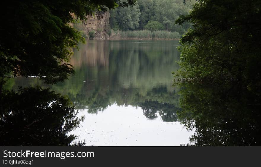 Reflection, Water, Nature, Waterway