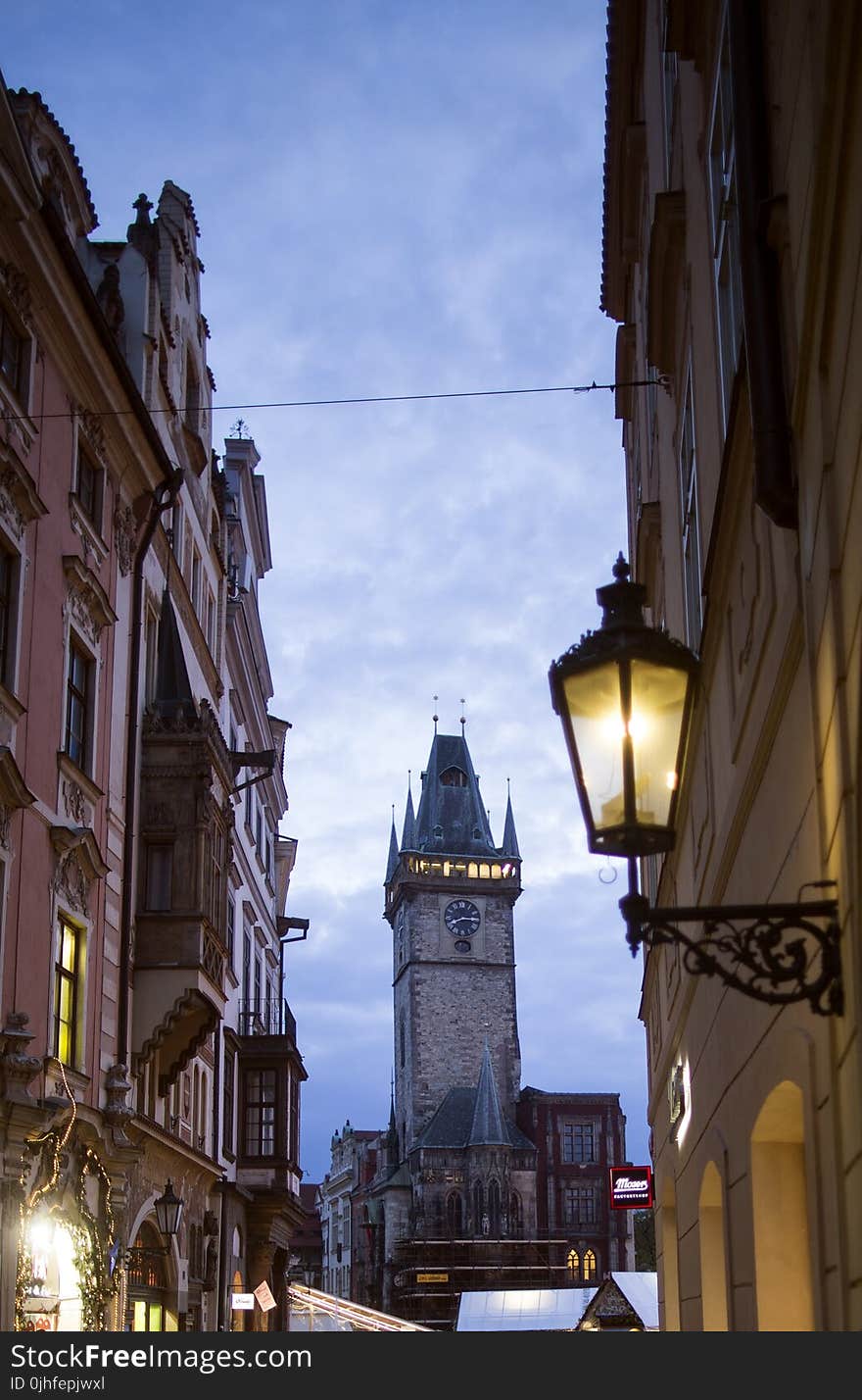 Sky, Town, Landmark, Building