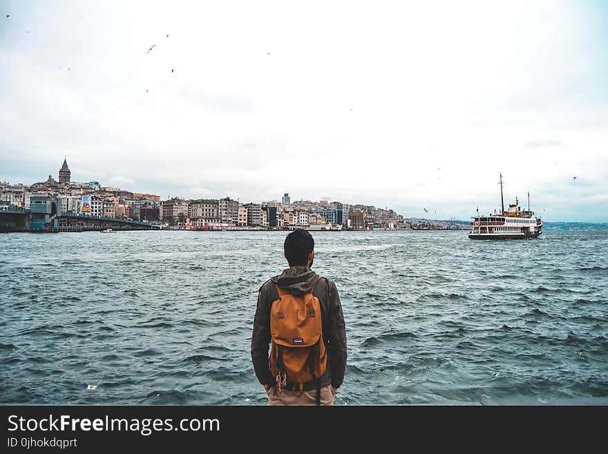 Man Looking at the City